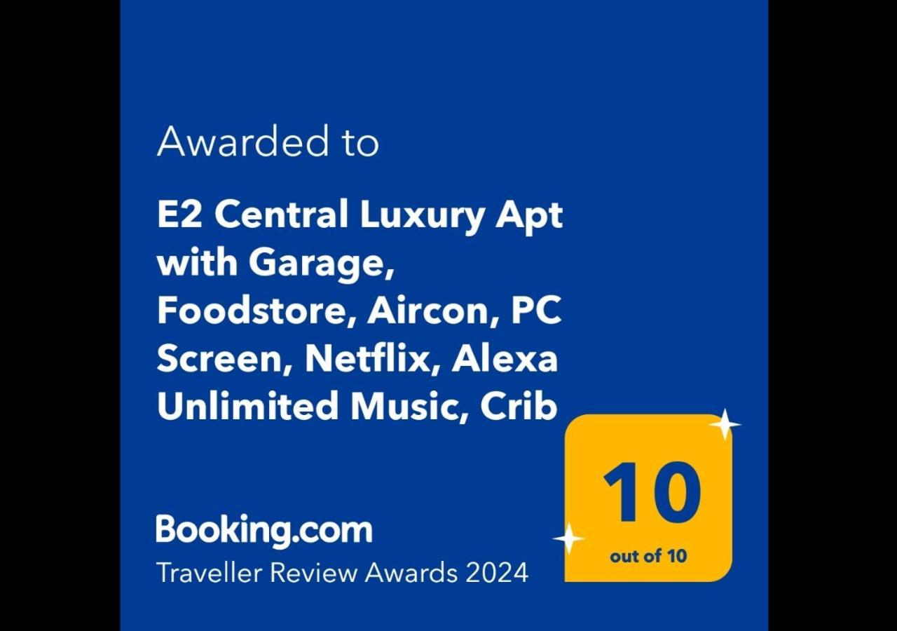 E2 Luxury Oldtown Apt - 2X Parking, Foodstore, Pcscreen, Netflix, Unlimited Music, Crib, Babychair, Fastwifi, Aircon Кошице Екстер'єр фото